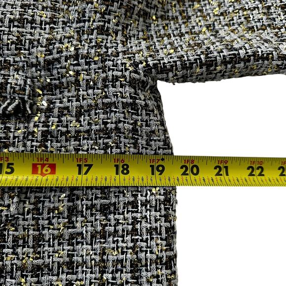 Loft Multicolor Tweed Blouse Women's Petite Size Small NWT | 71-21 - Picture 5 of 6